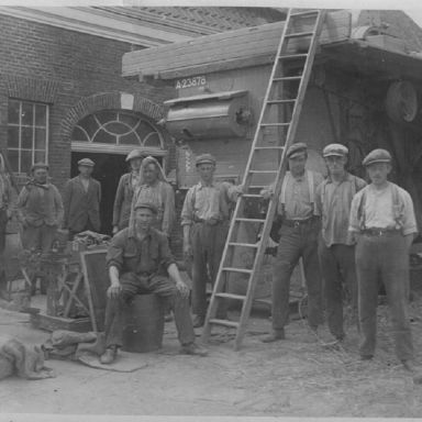 Kenteken: A 23878; Dorsmachine A. Jager, foto: L.F. Medendorp