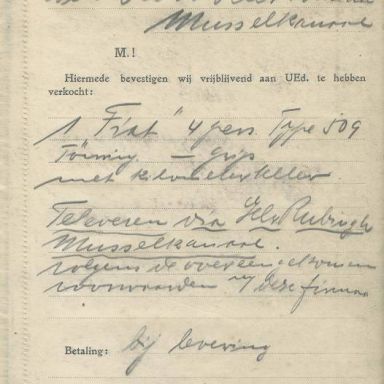 Kenteken: A 10750; foto: archief firma Wander