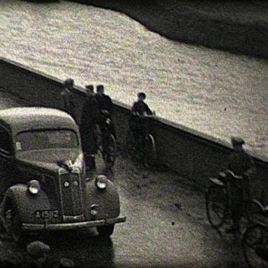 Kenteken: A 15112; Ford Ten, foto: Still uit GAVA-film AV0009