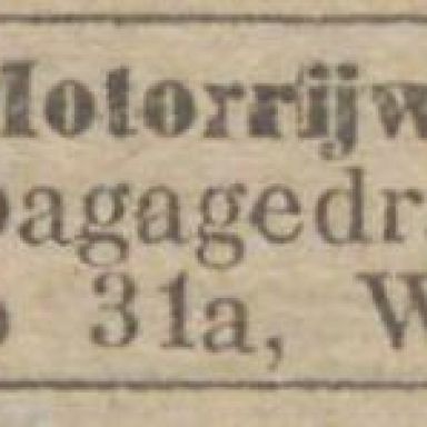 Kenteken: A 1171; Advertentie Nieuwsblad van het Noorden, 20-04-1915