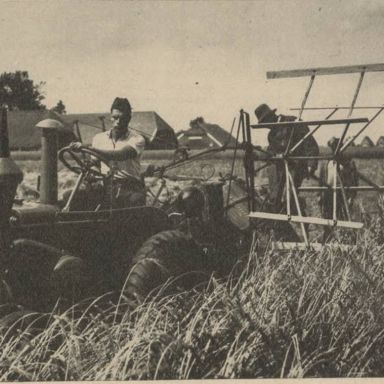 Kenteken: A 29927; Lanz Bulldog, foto: "Het Noorden in Woord en Beeld" 28-07-1939