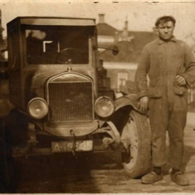 Kenteken: A 16605; Ford-T, foto: A. Flikkema
